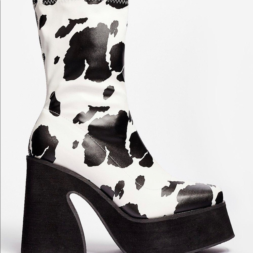 Moo Moo Boot Heels!